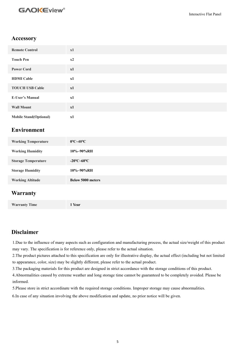 (M2L)GAOKEview Specification of 65-98 inch Interactive Flat Panel-2024_4.jpg