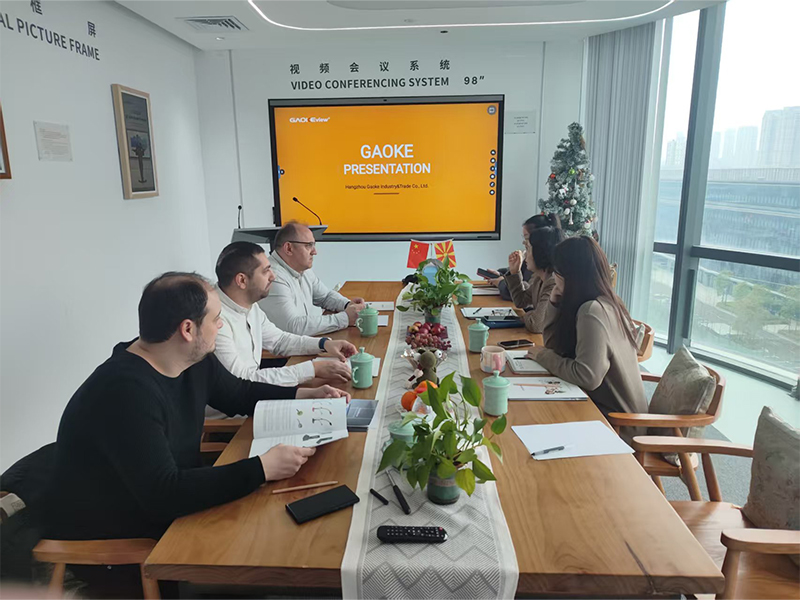 Macedonian Clients Visit GAOKE to Explore Business Cooperation Opportunities