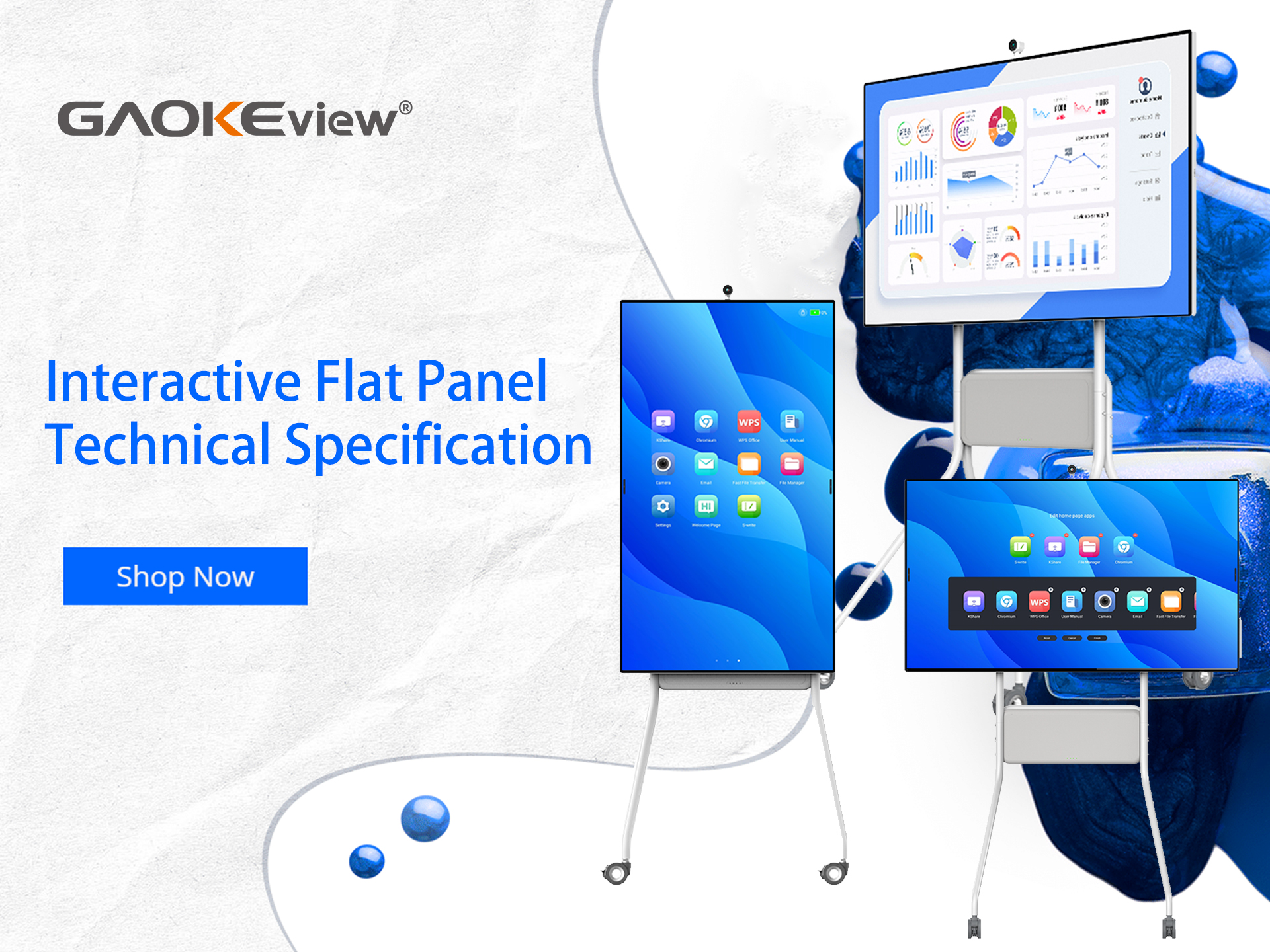 Top Applications of Rotatable Interactive Flat Panels in Education and Business Environments